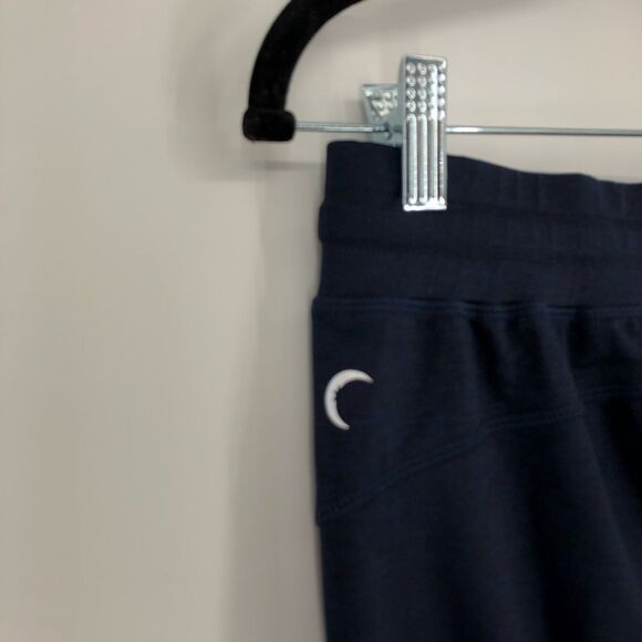 Zyia Active Sweatpants Womens Small Joggers Dark Blue Drawstring Pull On Tapered - Picture 8 of 14